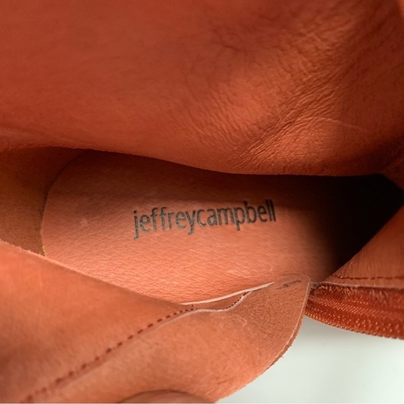 JEFFREY CAMPBELL PRIANA Bootie In Rust Suede Sz 6M - Picture 9 of 11